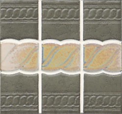 Green With Pearl Swimming Pool Tile