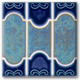 Botanical  Swimming Pool Tile