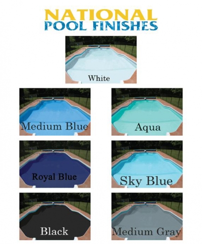 Epoxy Pool Paint Color Chart